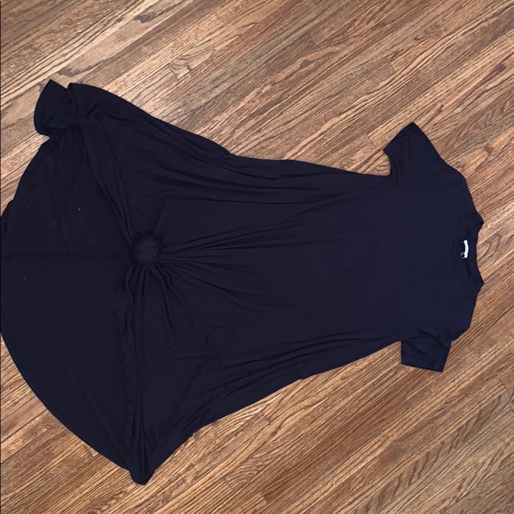 Navy blue casual dress